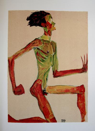 Egon SCHIELE - Lithograph - FRANCE ART DIFFUSION