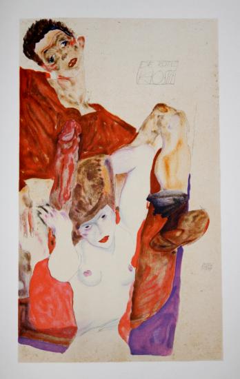 Egon SCHIELE - Lithograph - FRANCE ART DIFFUSION